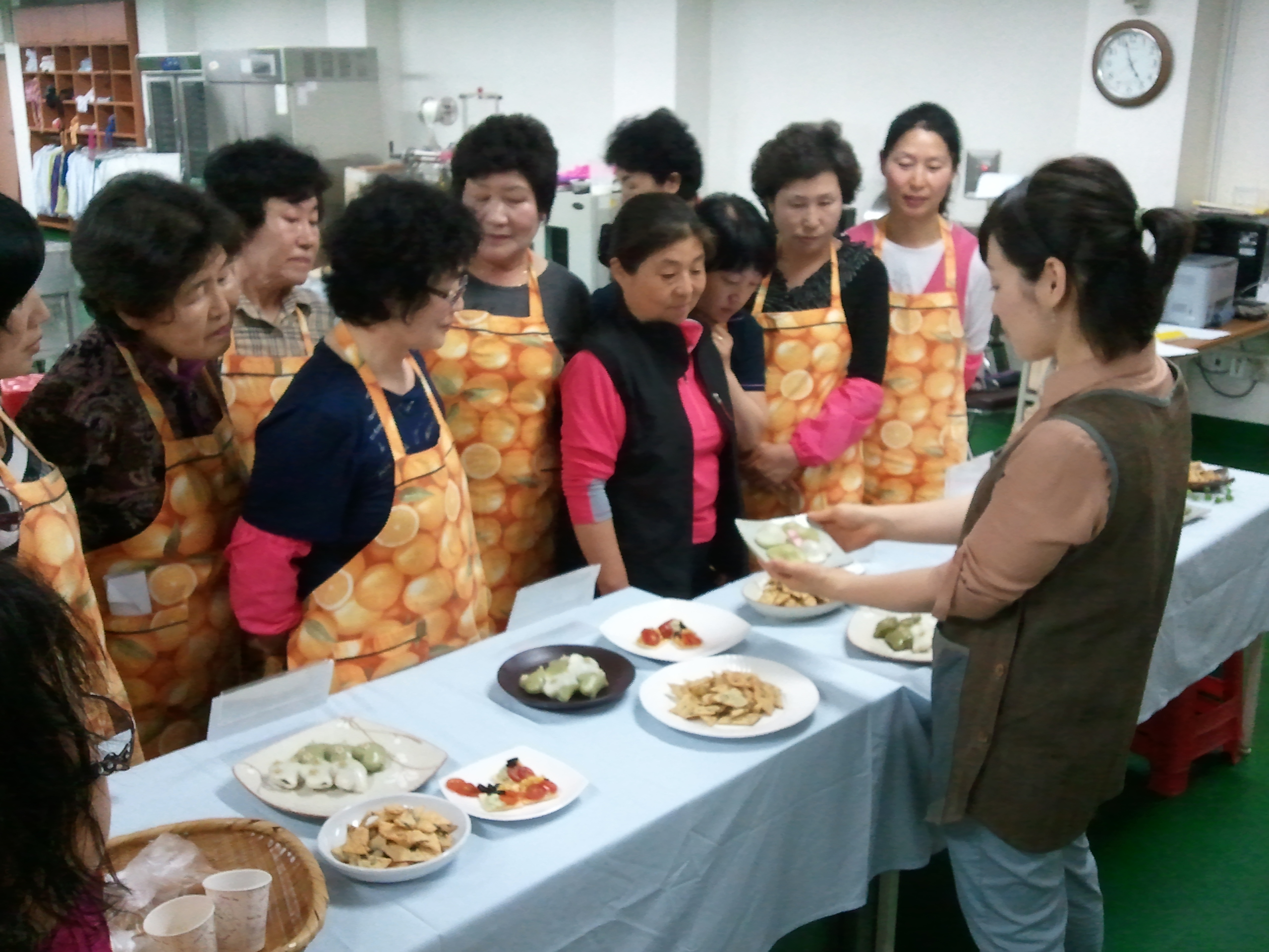 녹차음식 교육과정(5차수)